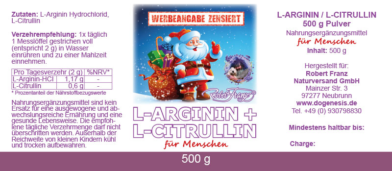 L-Arginin + Citrullin