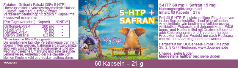 5-HTP + Safran