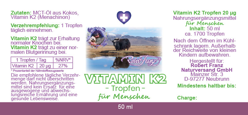 Vitamin K2 Tropfen