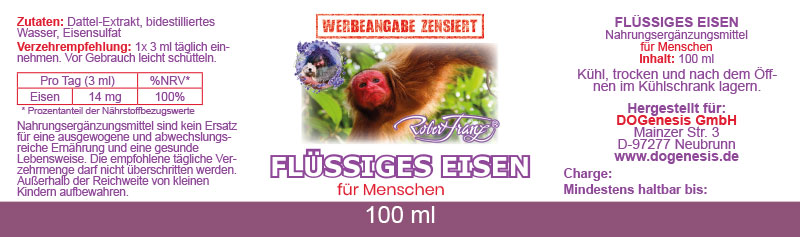 Flüssiges Eisen