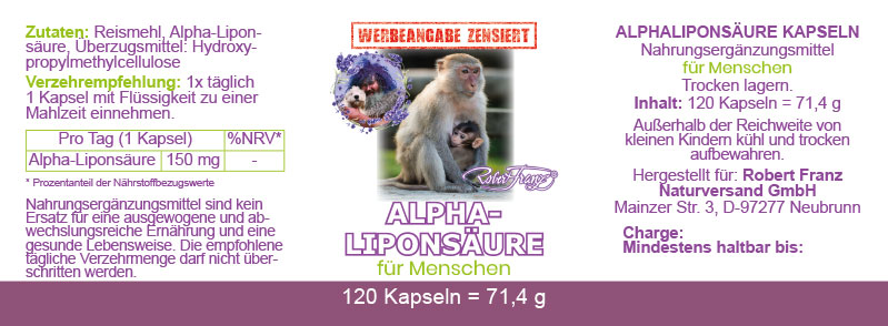 Alphaliponsäure-Kapseln