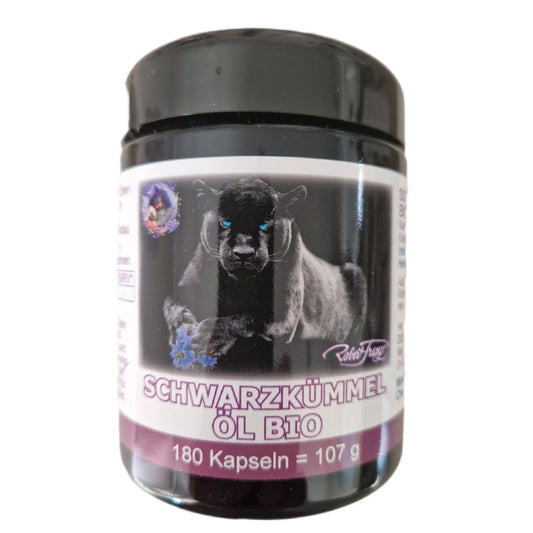 BIO Schwarzkümmel Öl Kapseln von Robert Franz 180 Stück vegan