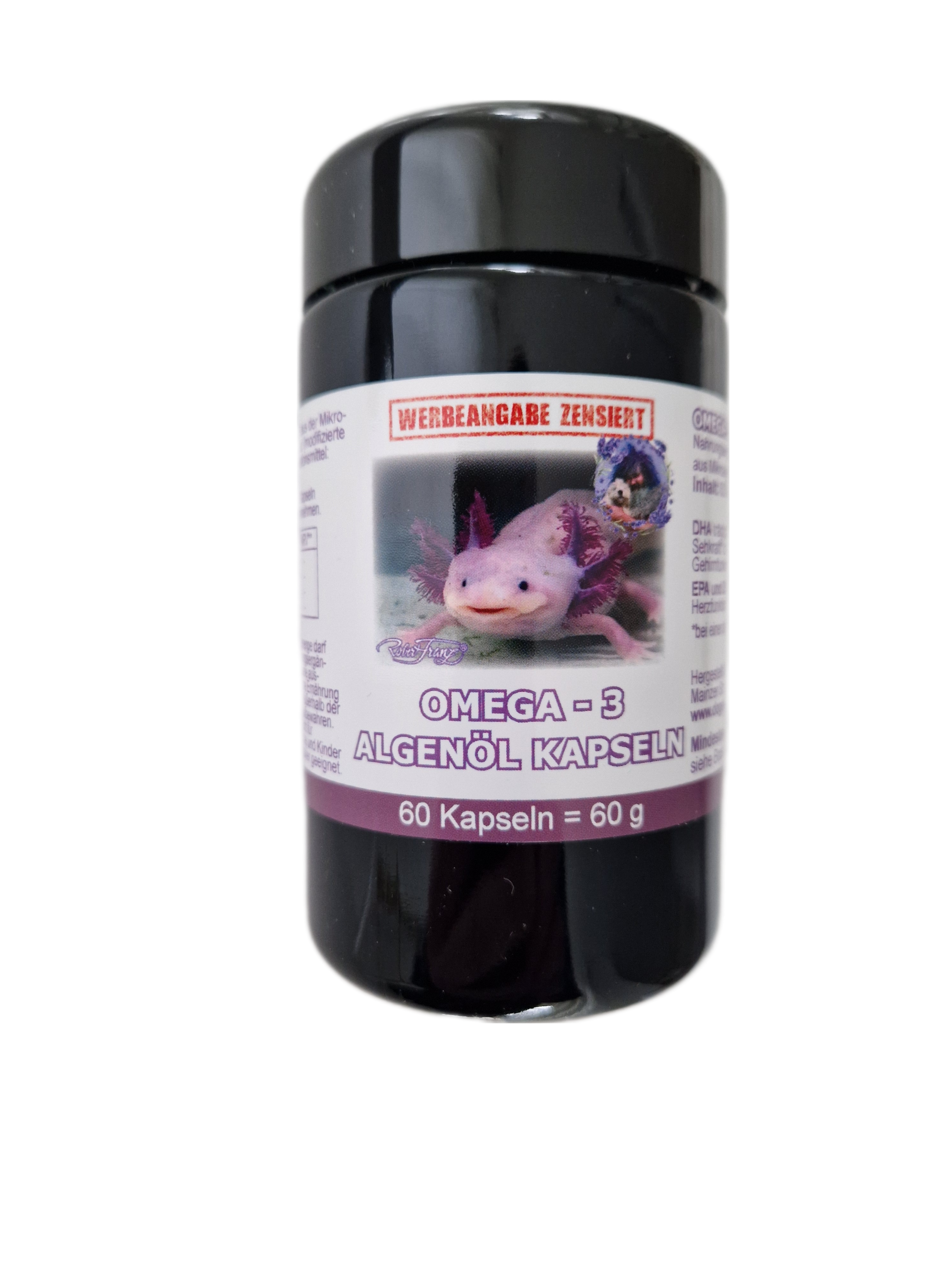 Omega - 3 Algenöl Kapseln