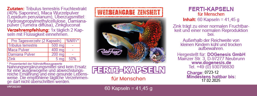 Ferti-Kapseln – 60 Kapseln