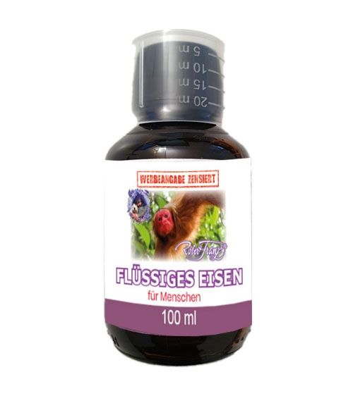 Flüssiges Eisen 100ml Robert Franz Natur Shop